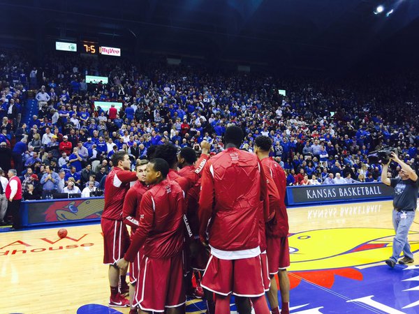 OU at Kansas hoops