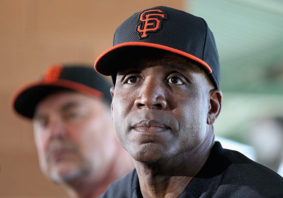 Barry Bonds of the San Francisco Giants