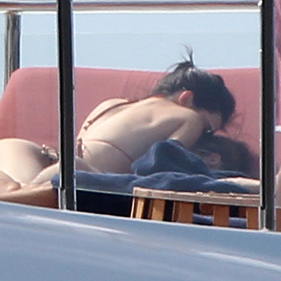 Kendall Jenner Harry Styles Fuel Romance Rumors Soak Up the Sun on a Yacht