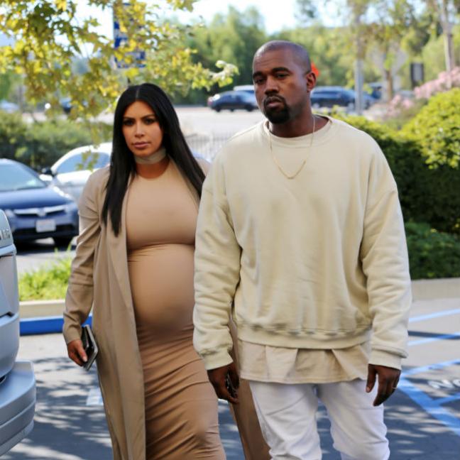 Kim Kardashian and Kanye West