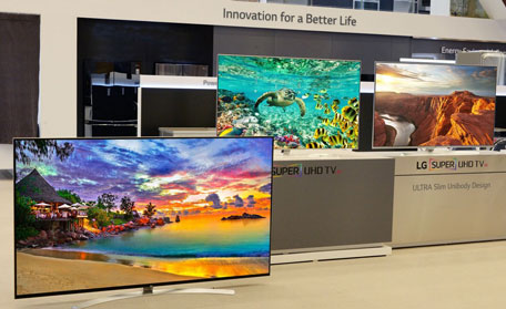 LG will be showcasing an 98-inch 8K Super UHD TV that will be ready to roll out into the market by the end of the second quarter of 2016