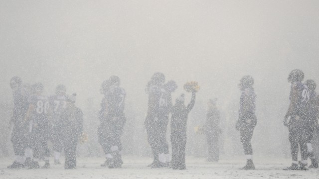 Football NFL snow