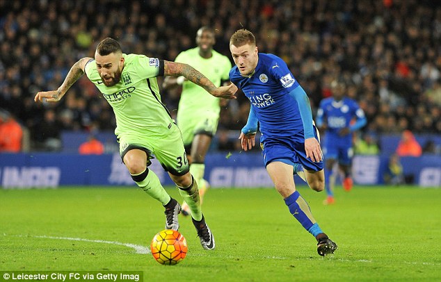 Leicester manager Claudio Ranieri is contemplating handing a rest to top scorer Jamie Vardy