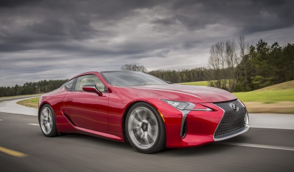 Lexus has unveiled a new two-door sports car known as the LC 500