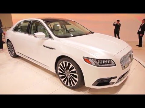 Lincoln uncovers new Continental flagship sedan at Detroit auto show