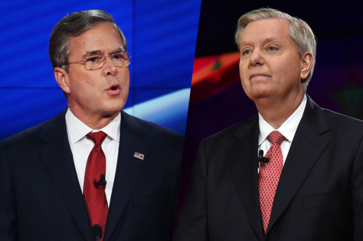 Lindsey Graham adds his questionable assets to the struggling Bush campaign