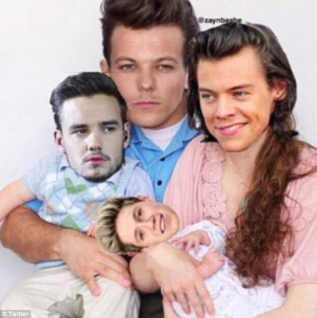 Not my baby not my problem: One Direction's fandom translated their excitement over Louis Tomlinson's'fatherhood into streams of laugh-out-loud funny memes on Friday