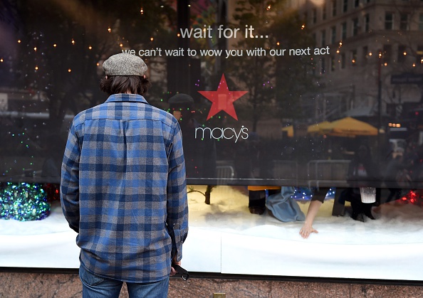 Macy's said it was encouraged by online sales which grew 25% in the past two months TIMOTHY