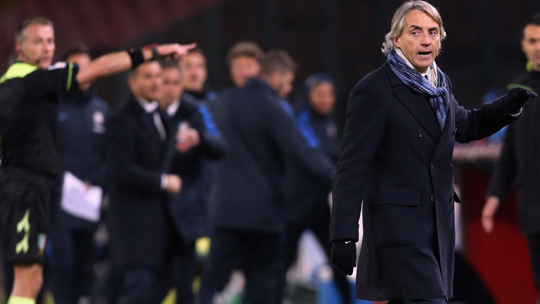 Mancini was fined for his part in the spat