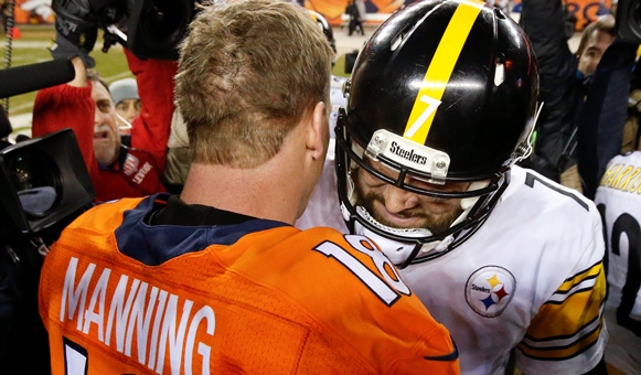 Another Brady-Manning match-up, Super Bowl on line