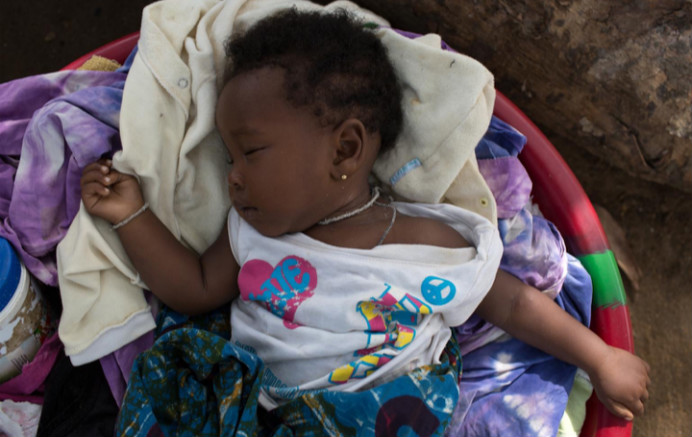 More than 11,500 children in Sierra Leone were impacted through either Ebola infection losing parents to the disease or being in quarantine