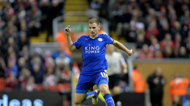 Marc Albrighton moved to Leicester from Aston Villa in 2014