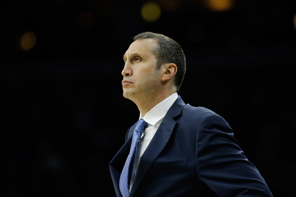 Cleveland Cavaliers David Blatt in action during an NBA basketball game against the Philadelphia 76ers Sunday Jan. 10 2016 in Philadelphia