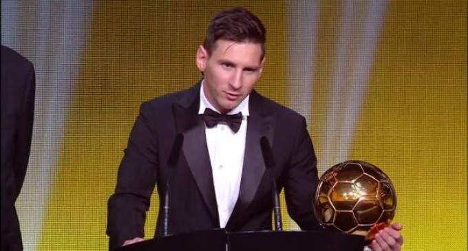 Messi Wins Fifth FIFA Ballon d’Or Award