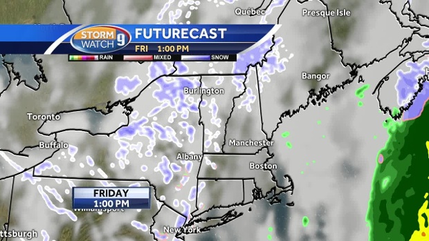 Some flakes in store Friday