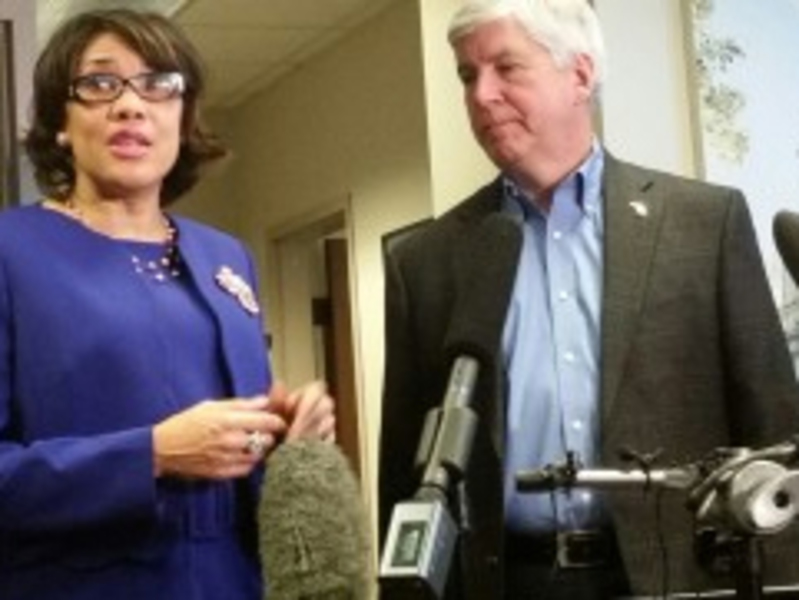 Snyder May Seek State Funding For Flint Water Crisis Vague On Specifics