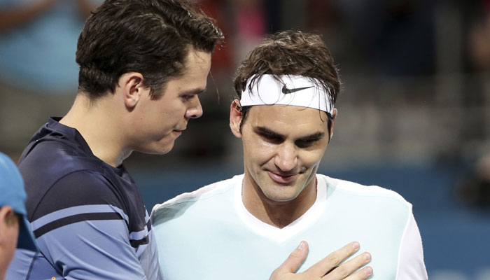 Brisbane International Off-colour Roger Federer falters in final hurdle revenge for big serving Milos Raonic