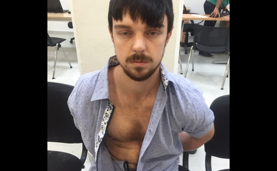 Jalisco state prosecutor's office shows who authorities identify as Ethan Couch after he was taken into custody in Puerto Vallarta Mexico. U.S. authorities said the Texas teenager serving probation