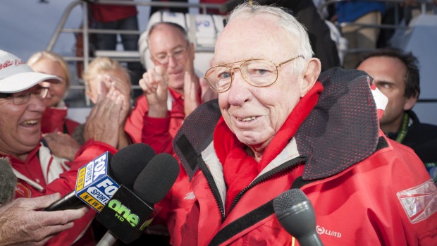 Multiple Sydney to Hobart winning owner Bob Oatley