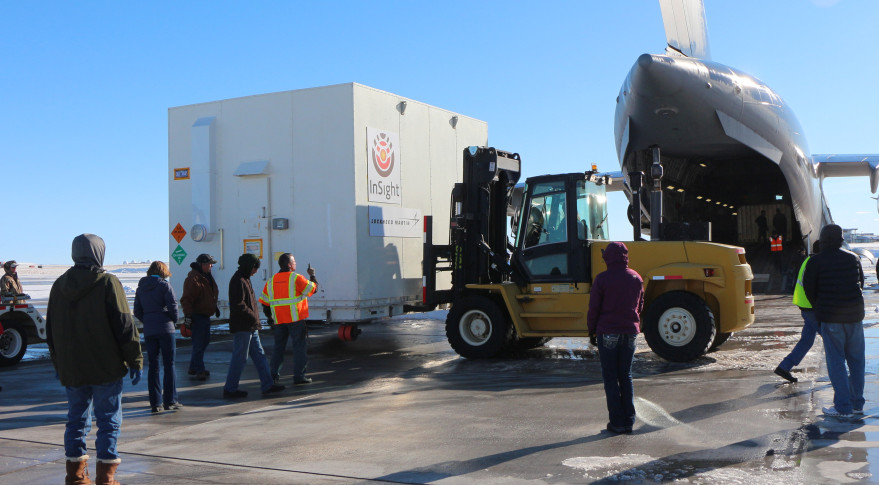 RETURN TO SENDER | Lockheed Martin delivered NASA’s In Sight spacecraft to its California launch site just last week. The spacecraft will return to Lockheed Martin's Denver facility where it will be placed in storage. Credit Lockheed Martin