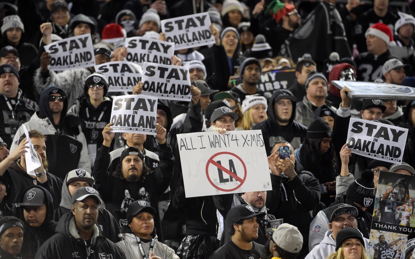 Oakland Raiders May Be The Little Matchstick Girl In Relocation Fight