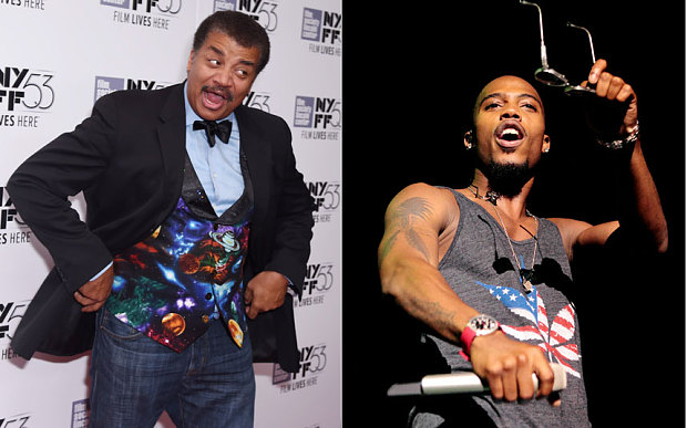 Neil de Grasse Tyson and BoB have exchanged tweets on the matter