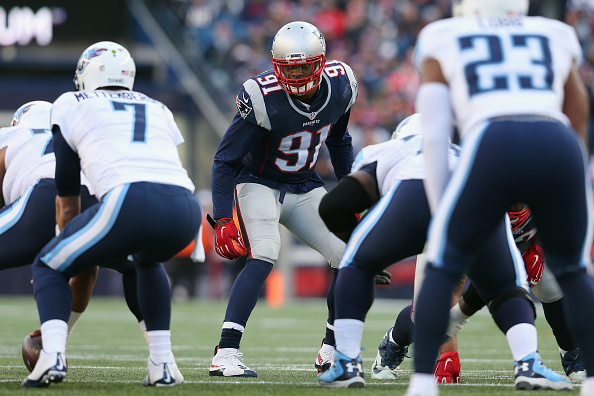 New England Patriots linebacker Jamie Collins