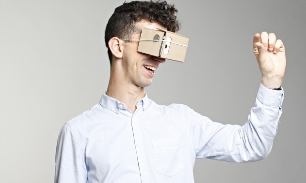 Google Cardboard virtual reality