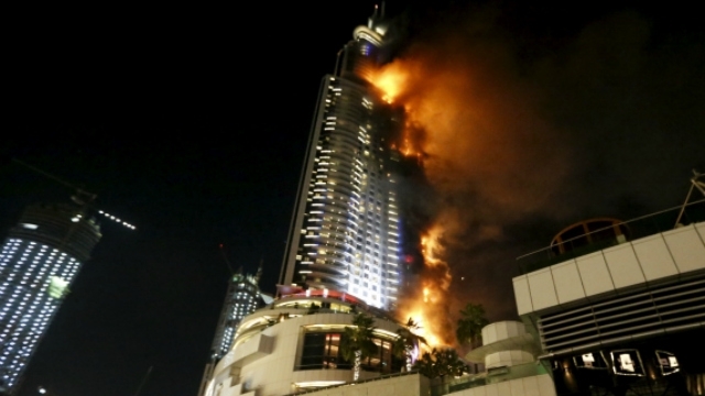 Dubai hotel fire