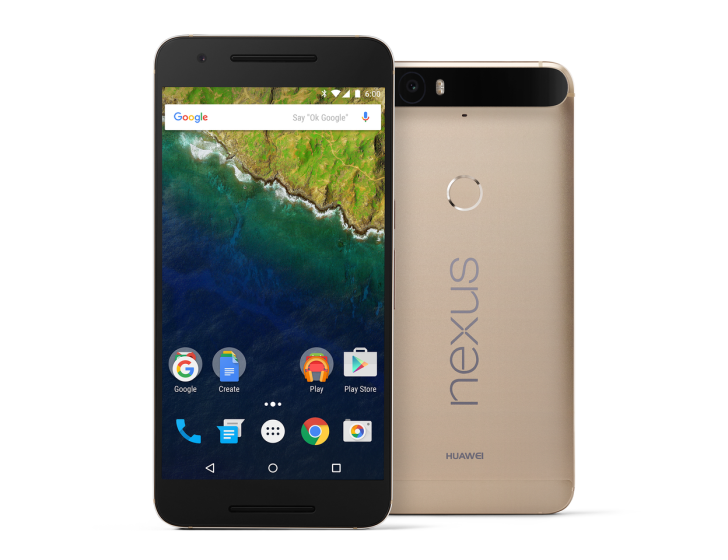 Google And Huawei Bring Gold-Colored Nexus 6P To US