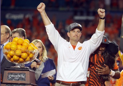 Deshaun Watson leads Clemson past Oklahoma, into CFP title game