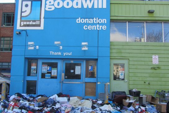 First came the donors then came the pickers as people kept on donating to the Goodwill collection centres across the GTA even though the organization has announced it is closing 16 stores across the province. Clothing furniture shoes books electronics