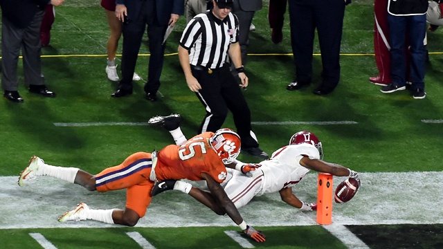 Alabama Clemson leap