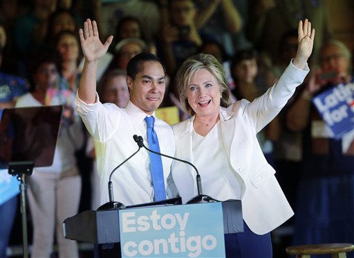 Hillary Clinton Julian Castro