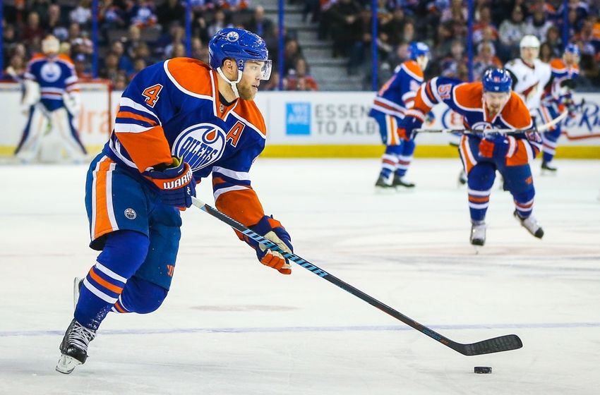 Taylor Hall ends goal drought with breakaway goal