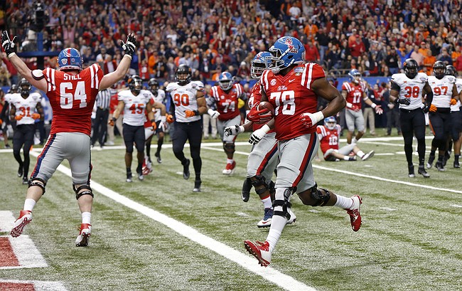 Ole Miss cruises to 48-20 win over Oklahoma St in Sugar Bowl