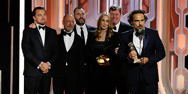 The Revenant’ wins big ‘Mozart in the Jungle’ surprises at Golden Globes