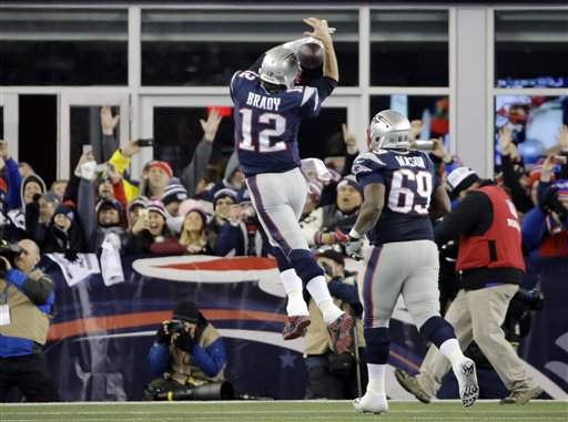 Patriots advance to 5th straight AFC title game, beat Chiefs 27-20