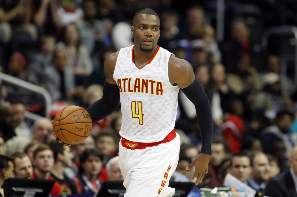 Dec 21 2015 Atlanta GA USA Atlanta Hawks forward Paul Millsap dribbles the ball against the Portland Trail Blazers in the fourth quarter at Philips Arena. The Hawks defeated the Trail Blazers 106-97. Mandatory Credit Brett Davis-USA TODAY Sports