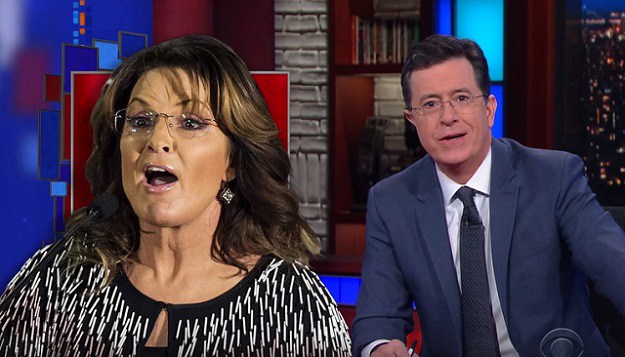 Stephen Colbert Roasts Sarah Palin