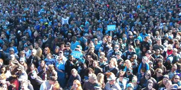 LB Thomas Davis says Seahawks fans have nothing on Carolina at Super Bowl pep rally