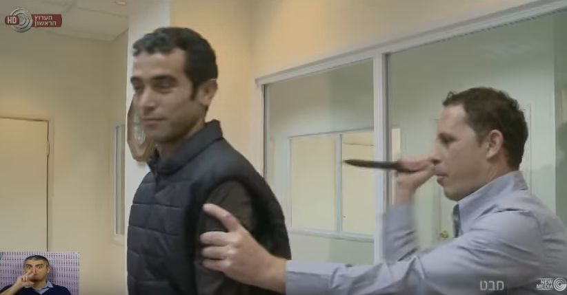 Israeli reporter accidentally stabbed while demonstrating 'stab-proof&#039 vest