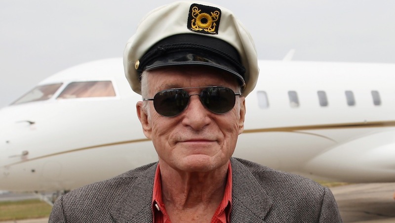 The Playboy Mansion Is Up for Sale But Hugh Hefner Is Included With It