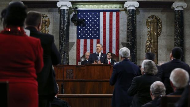 President Barack Obama delivers his final State of the Union address to a joint session of Congress in Washingt