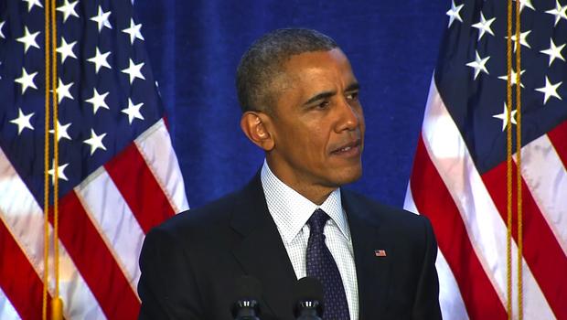 President Obama addresses House Democrats at their annual retreat in Baltimore Maryland