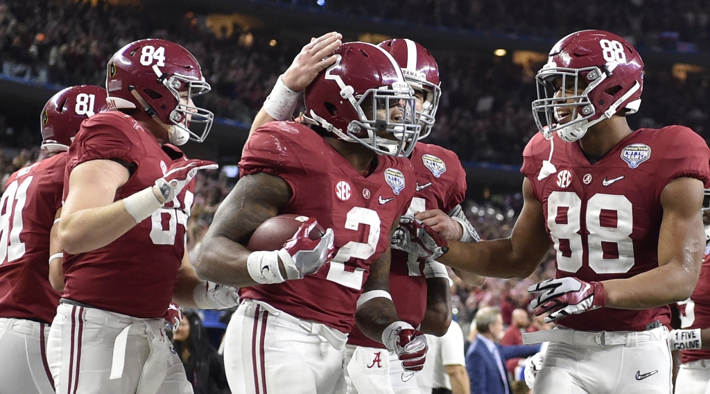 RB Derrick Henry and his Alabama teammates get plenty of respect from opponents. Credit USA TODAY Sports Images