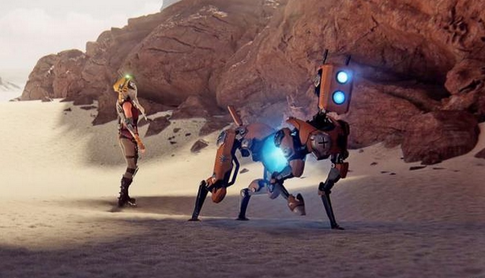 ReCore is about a girl and her robot dog