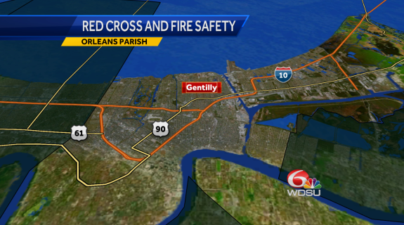 Red Cross to help Gentilly residents learn about fire safety in honor of MLK Jr.
