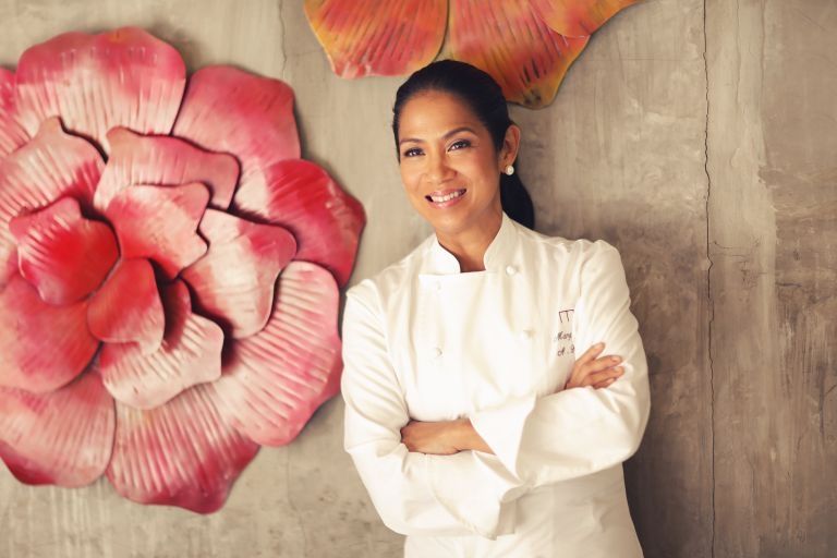 Restaurateur Margarita Fores is known for highlighting Filipino ingredients in her cooking style. – AFP pic