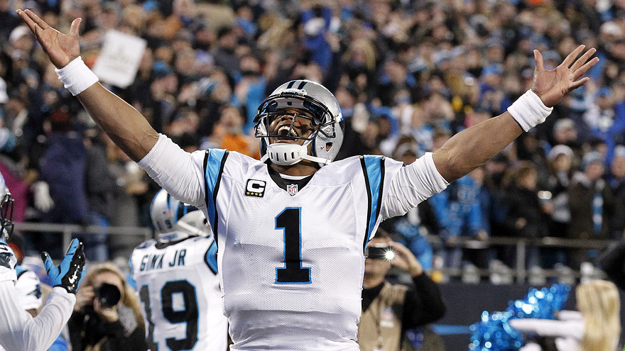 Reuters  USA Today Sports              Panthers quarterback Cam Newton ran for two touchdowns and threw for two more Sunday